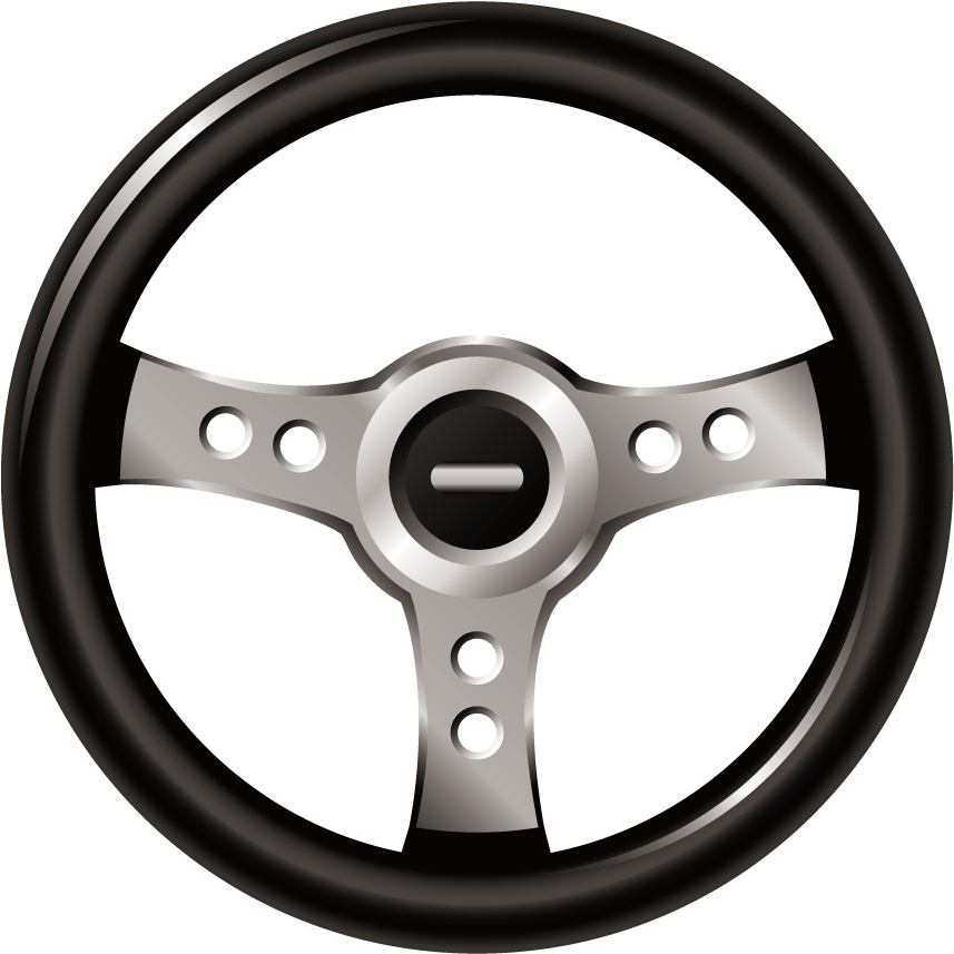 Transparent Steering Wheel Clipart - Steering Wheel Vector Png, Png Download PNG with transparent background