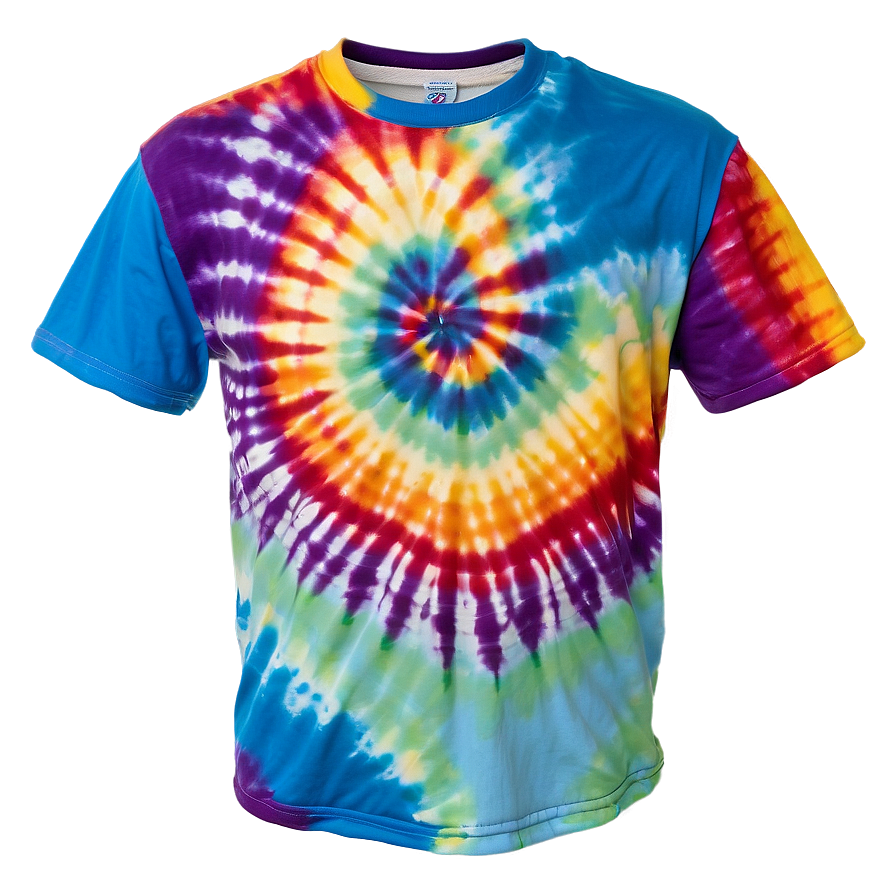 Classic Tie Dye Shirt Png Hyq