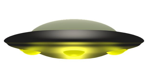 Classic U F O Design PNG with transparent background