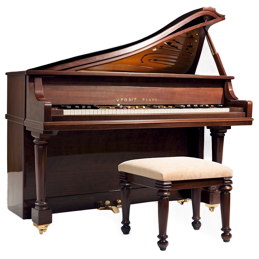 Classic Upright Piano Png Ahu31