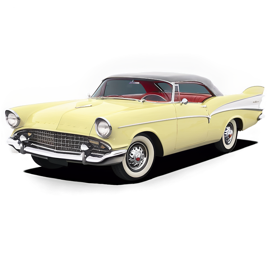 Classic Vintage Car Showcase Png 86