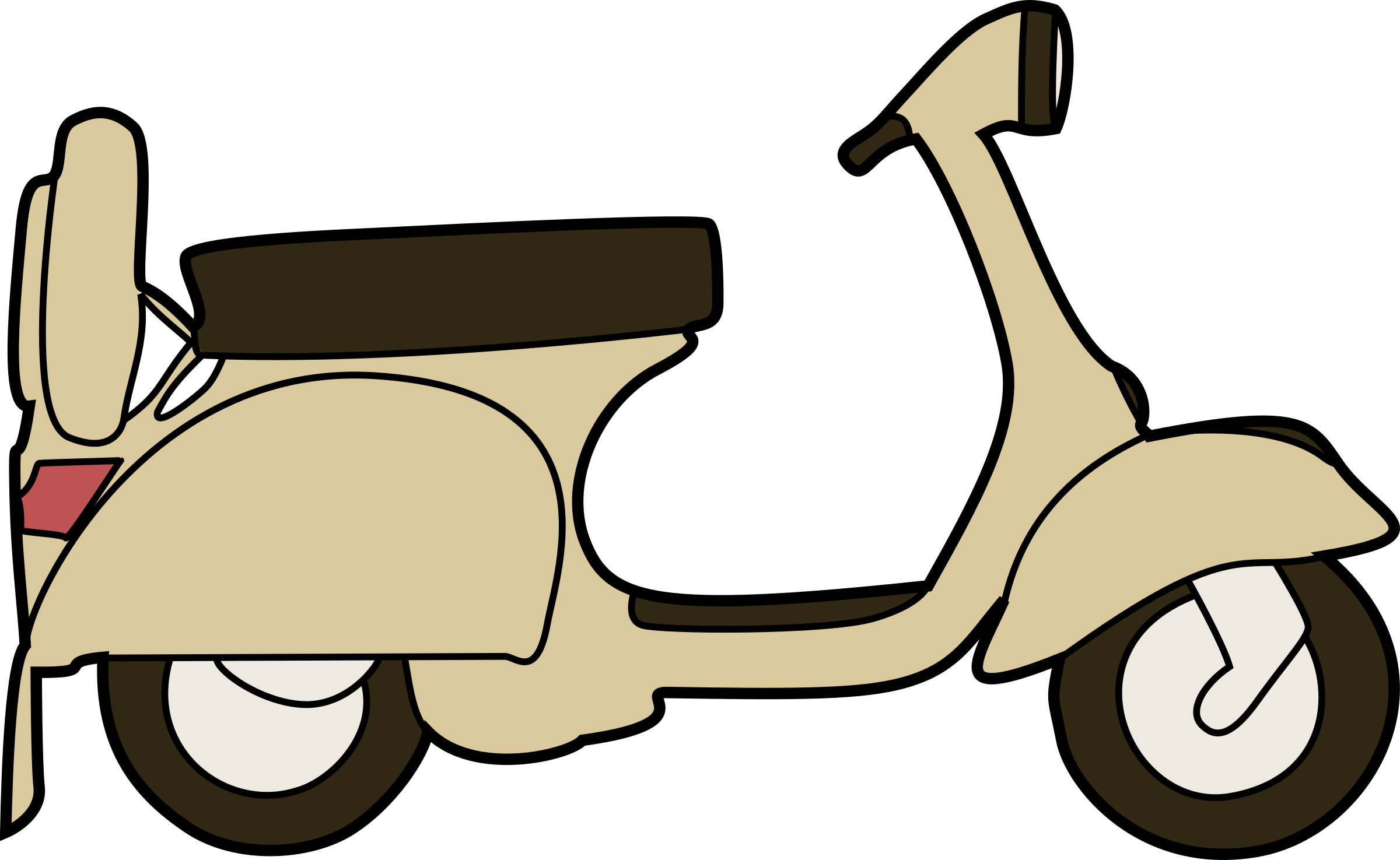 Motor Vehicle,mode Of Transport,clip Art,vehicle,automotive - Clip Art Images Of Scooter, HD Png Download PNG with transparent background