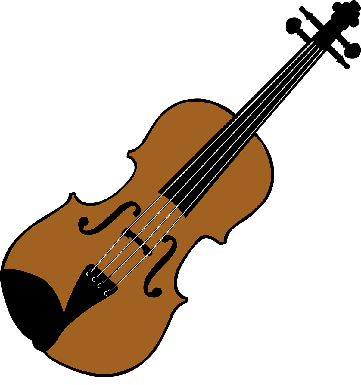 Classic Violin Illustration