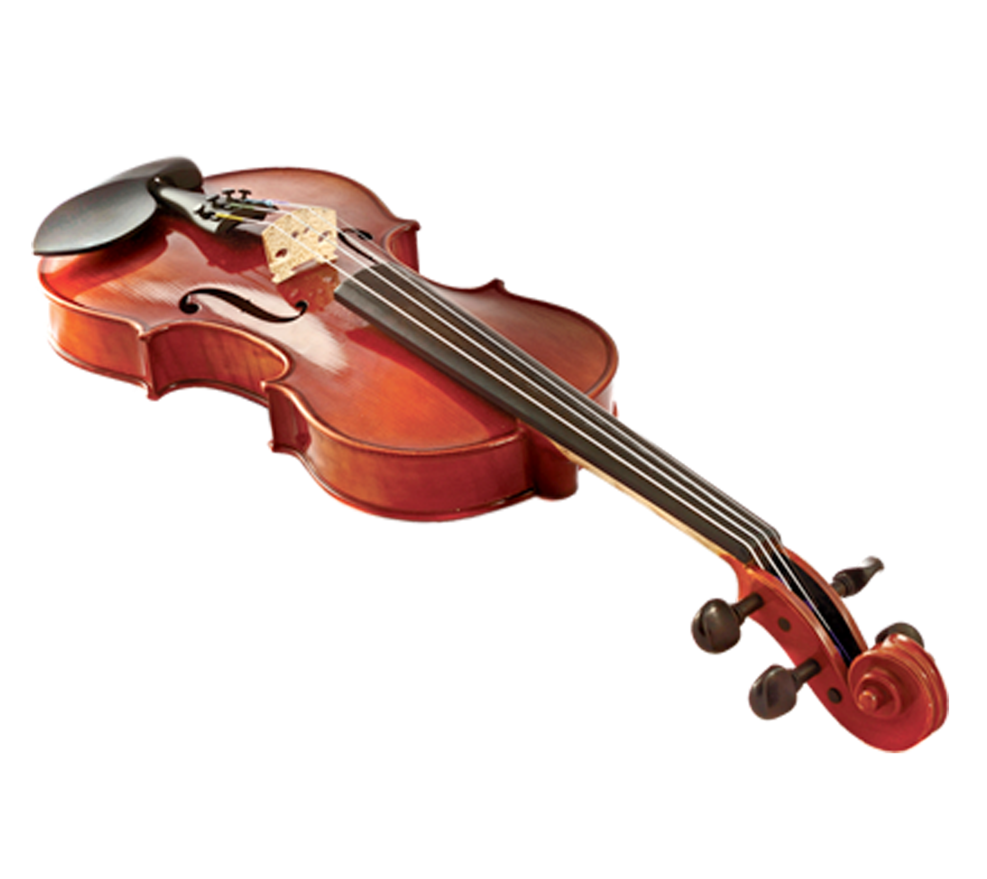 Classic Violinon Black Background