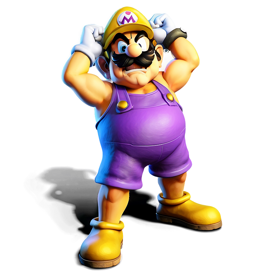 Classic Wario Pose Png 26