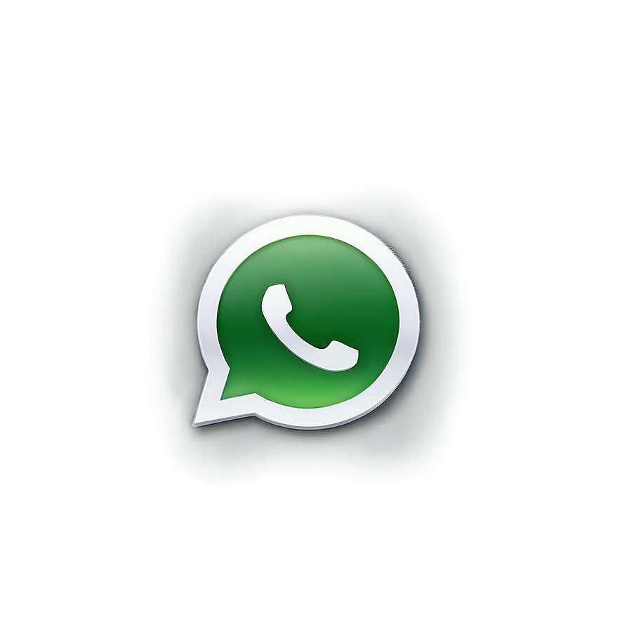 Classic Whatsapp Logo Version Png 89