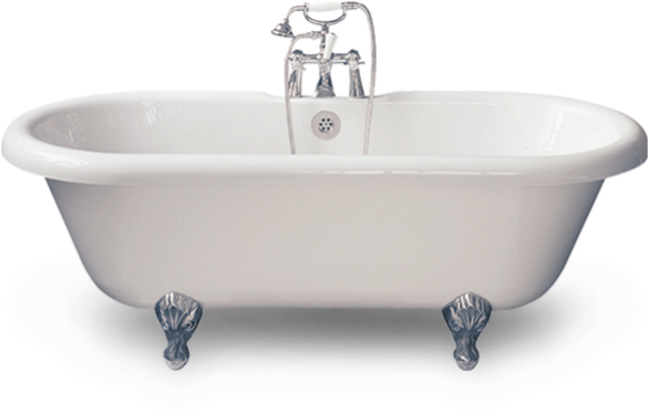 Towel Bathtub Shower Bathroom - Clawfoot Tub Png, Transparent Png PNG image with a transparent background, free high-resolution download
