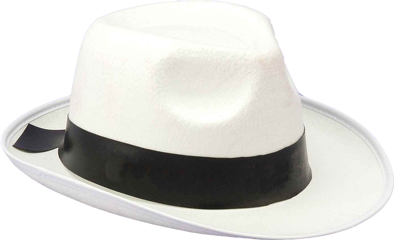 Classic White Fedora Hat