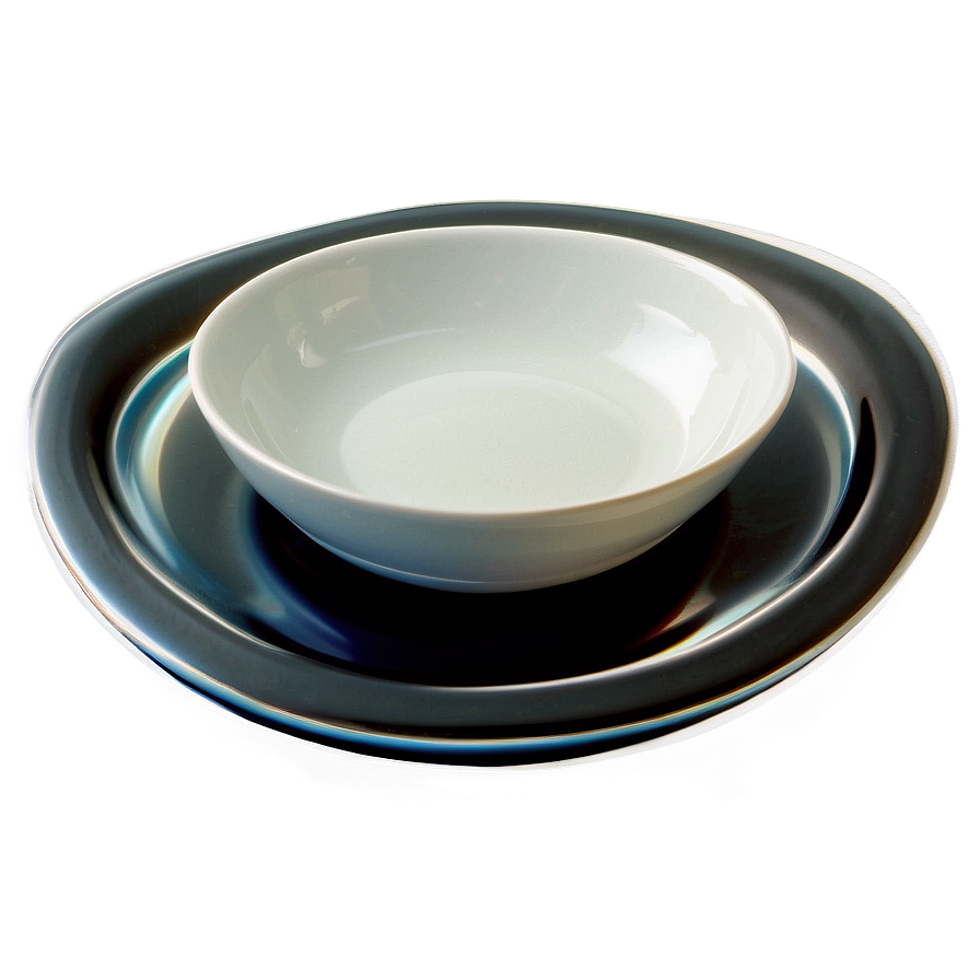 Classic White Plate PNG yvr35 PNG image with a transparent background, free high-resolution download