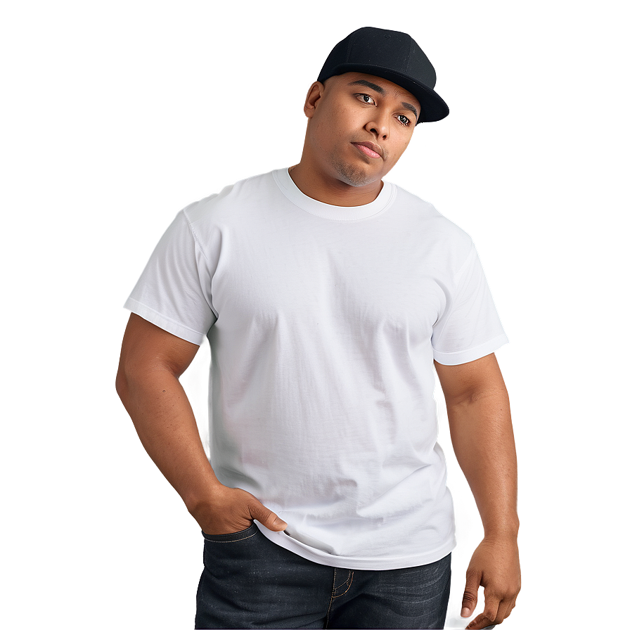 Classic White Tee PNG 12 PNG with transparent background