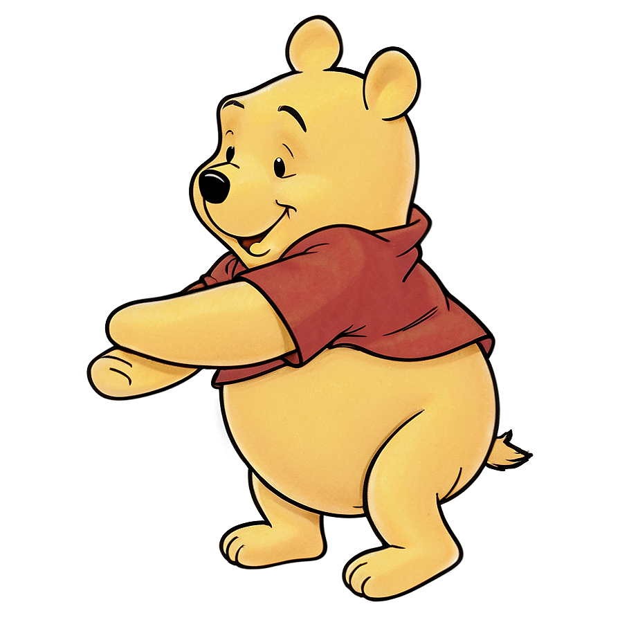 Classic Winnie the Pooh PNG 06202024 PNG image with a transparent background, free high-resolution download