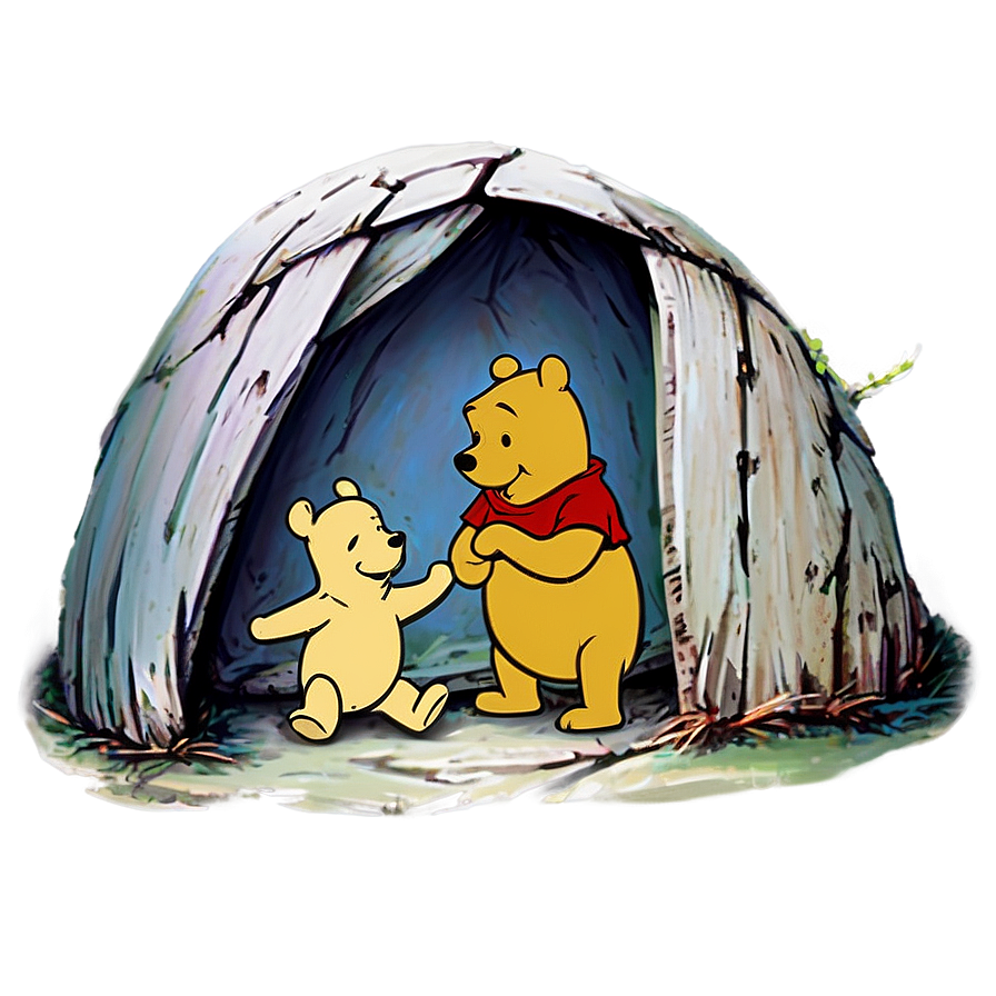 Classic Winnie The Pooh PNG bhh15 PNG with transparent background