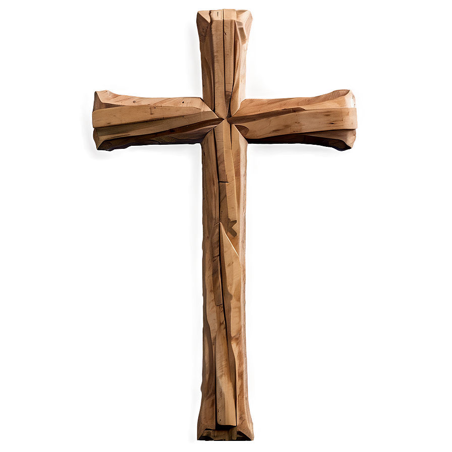 Classic Wooden Cross Png 05252024