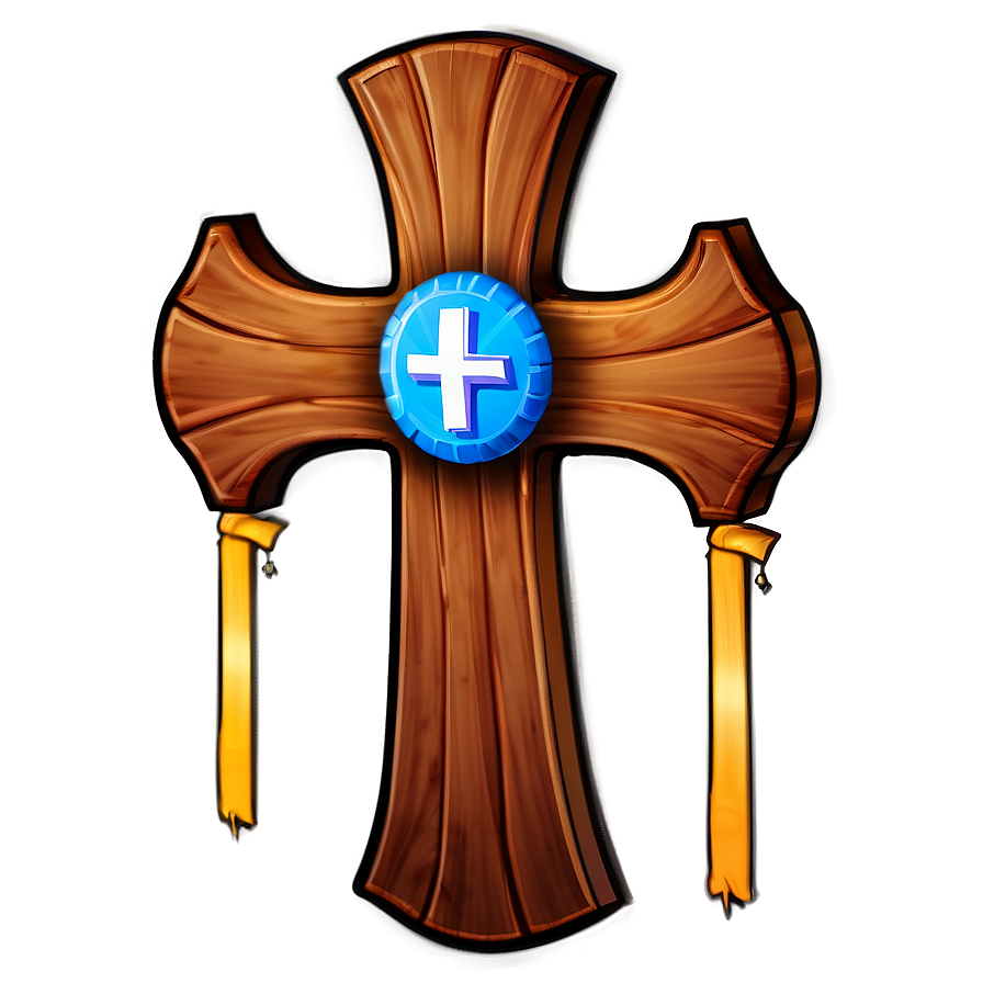 Classic Wooden Cross Png 48