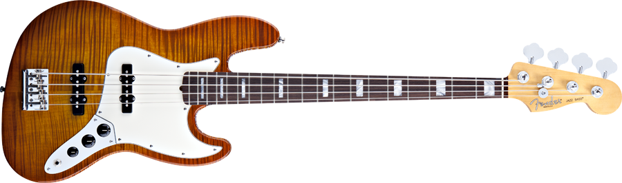 Classic Wooden Electric Bass Guitar