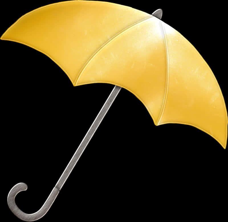 Classic Yellow Umbrella