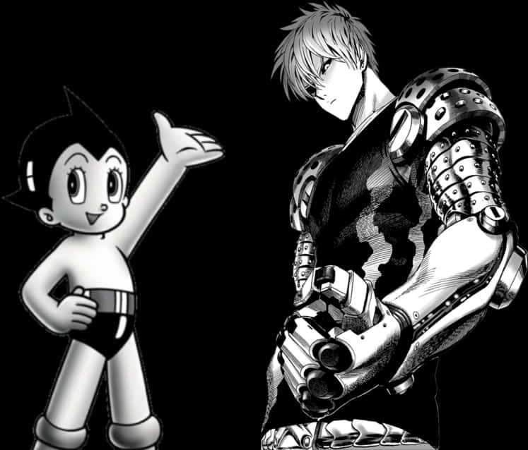 Classicand Modern Manga Characters