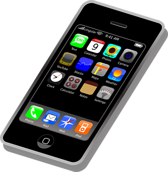 Classici Phone Interface PNG with transparent background