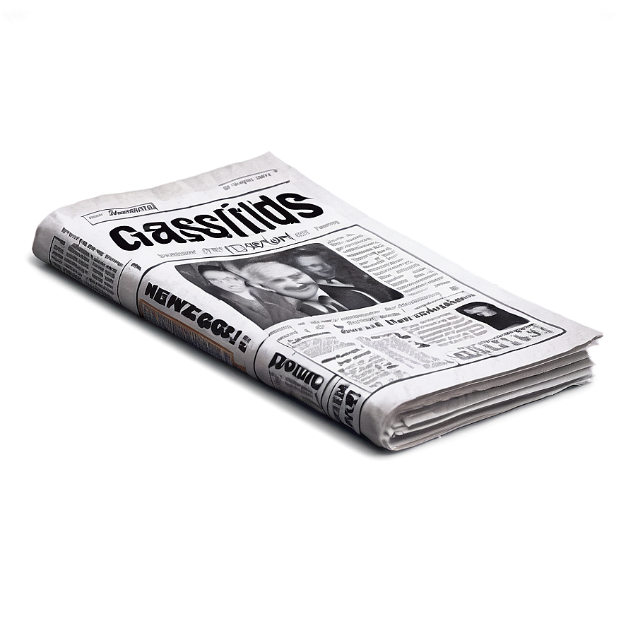 Classifieds Section Newspaper Png Isk11