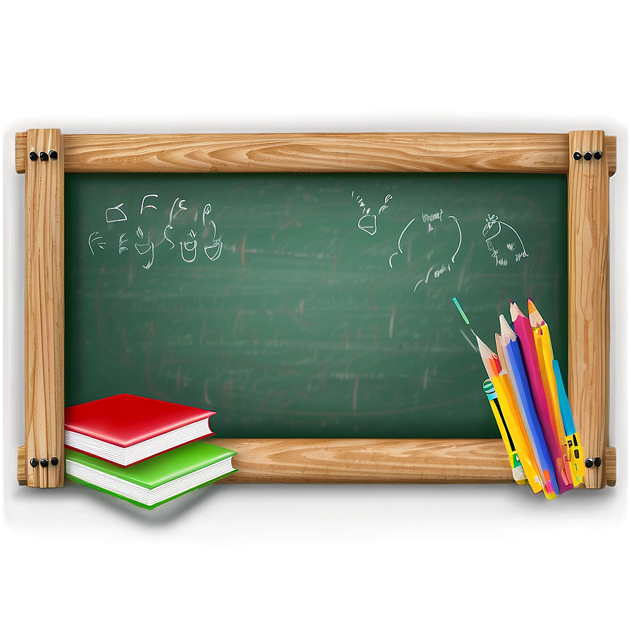 Classroom Chalkboard Png 05232024