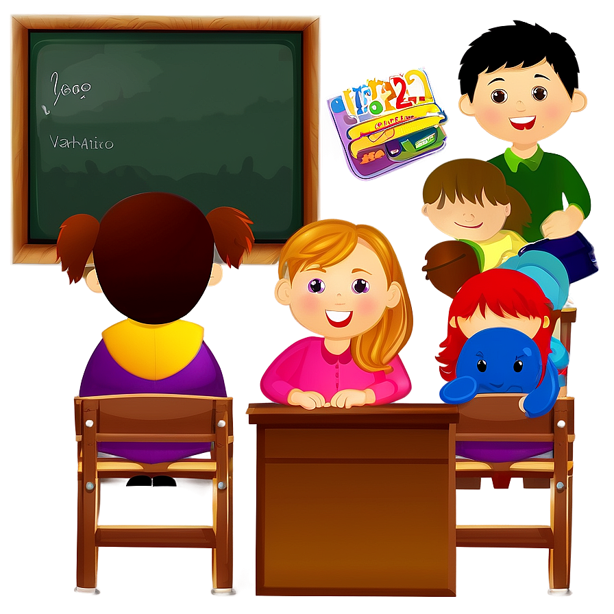 Classroom Clipart Png Muv