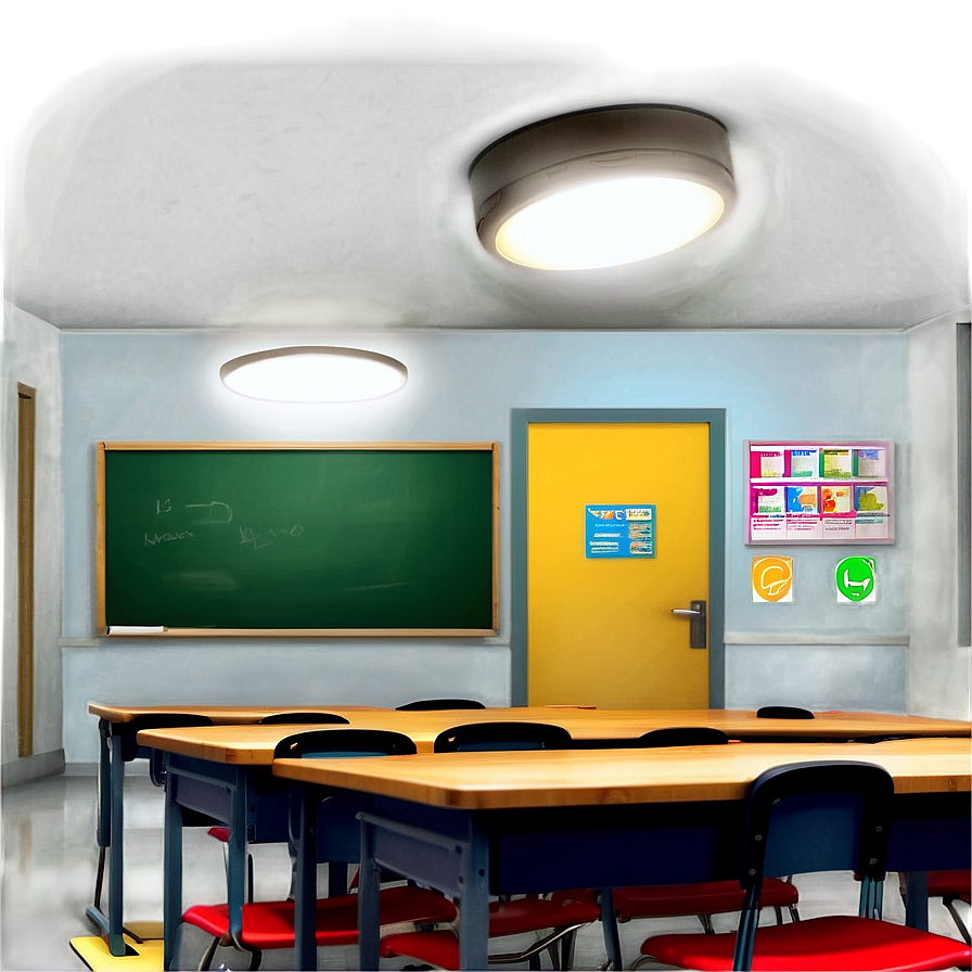 Classroom Lighting Png Udd