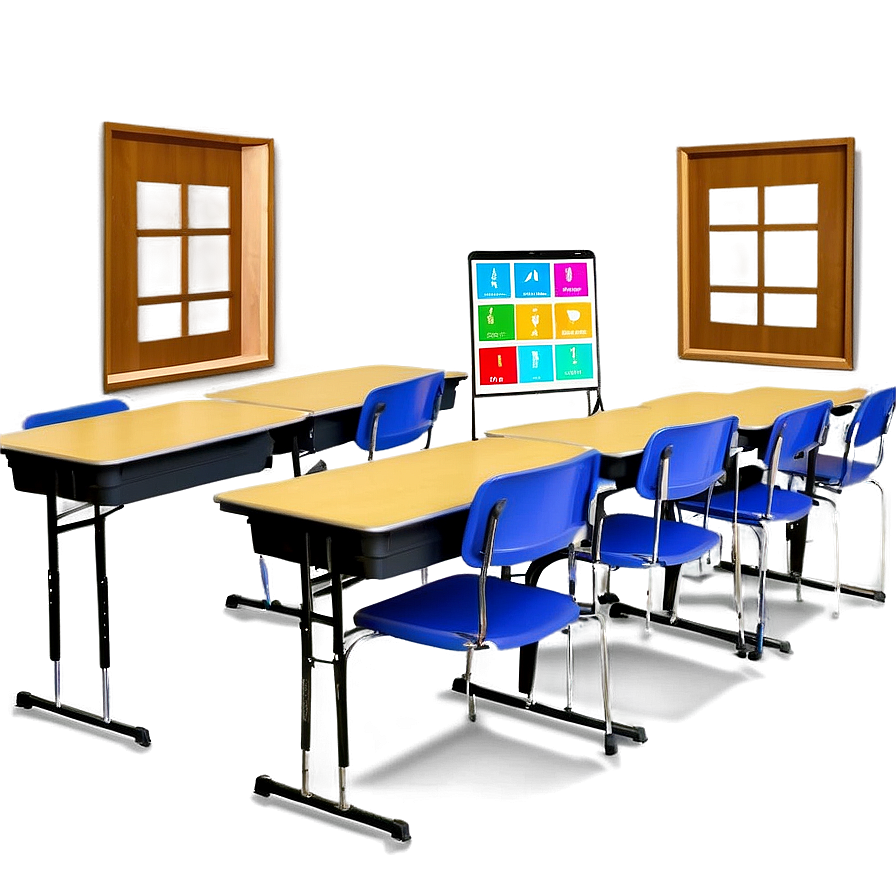 Classroom Setup First Day PNG 86 PNG image with a transparent background, free high-resolution download