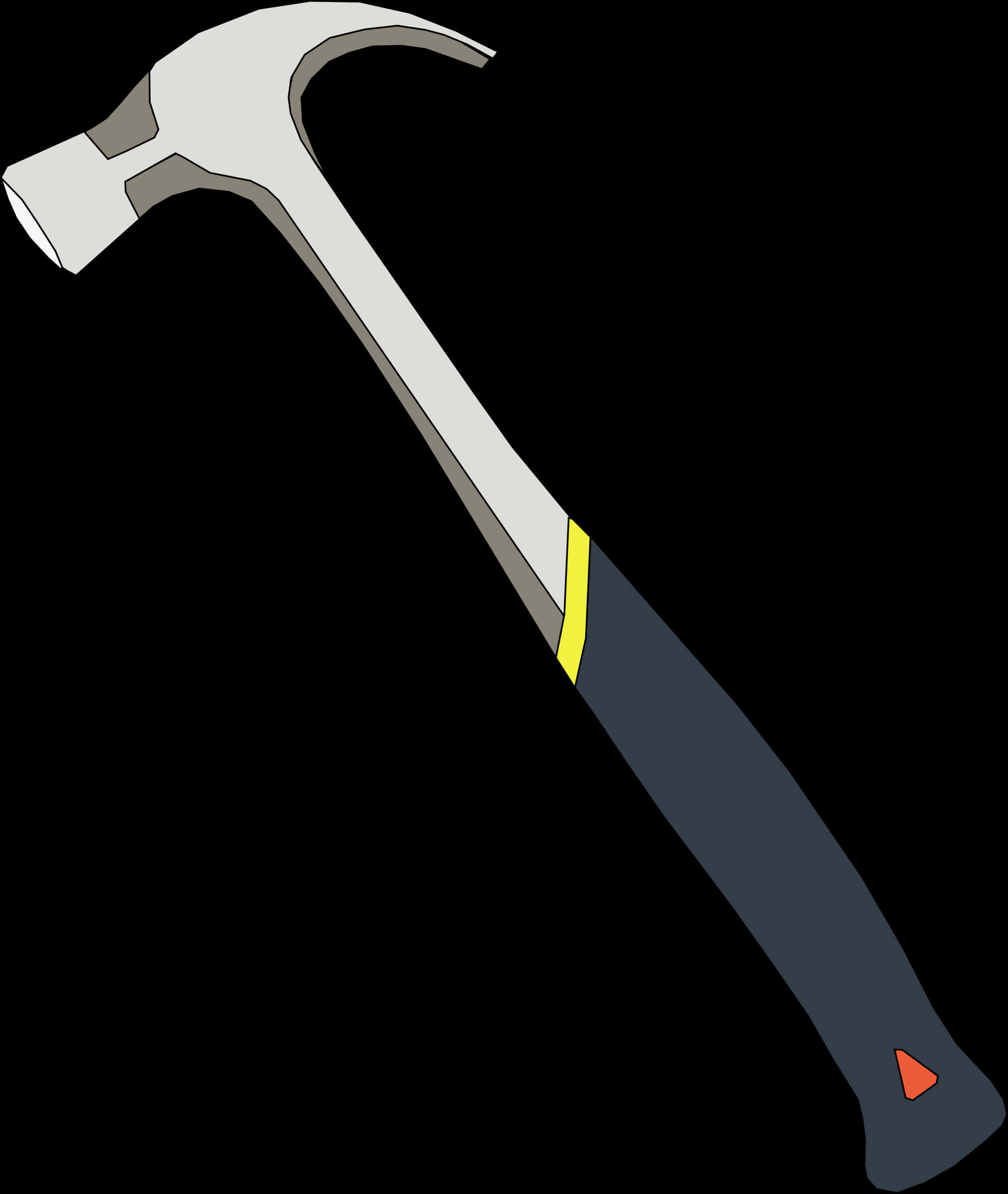 Claw Hammer Vector Illustration