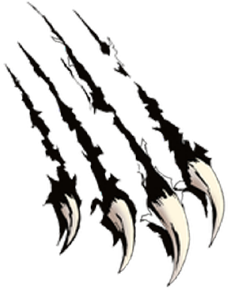Claw Scratch Png Image - Lion Claw Clip Art, Transparent Png PNG with transparent background