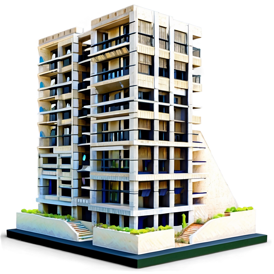 Clay Architectural Models PNG 5 PNG image with a transparent background, free high-resolution download