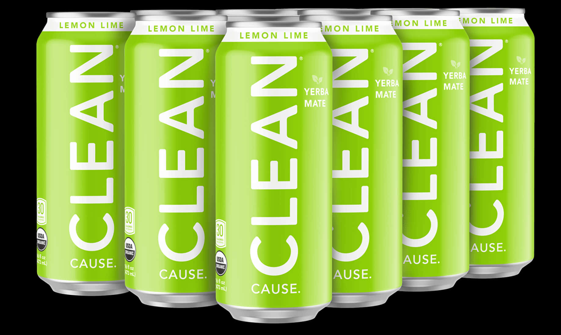 Clean Cause Yerba Mate Lemon Lime Cans