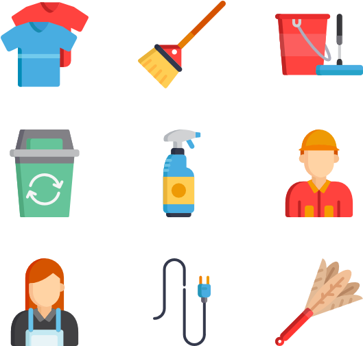 Cleaning_and_ Maintenance_ Icons_ Set