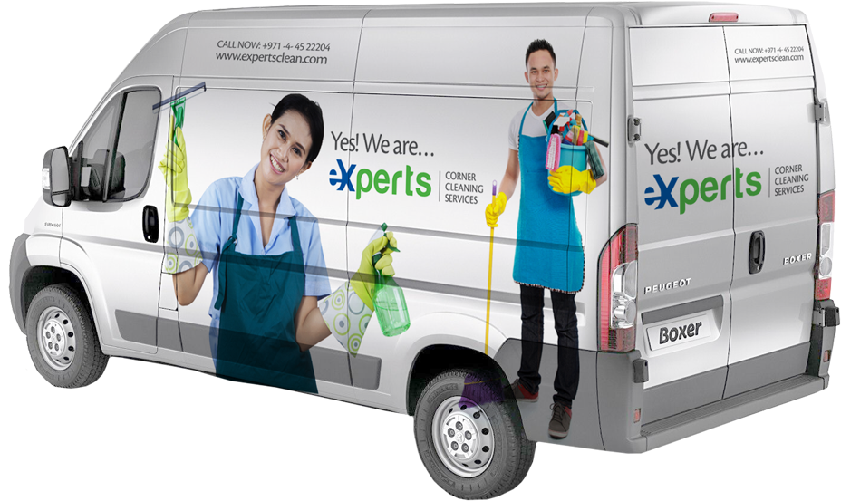 Cleaning Service Van Branding