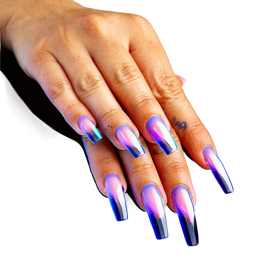 Clear Acrylic Nails Art Png 06202024