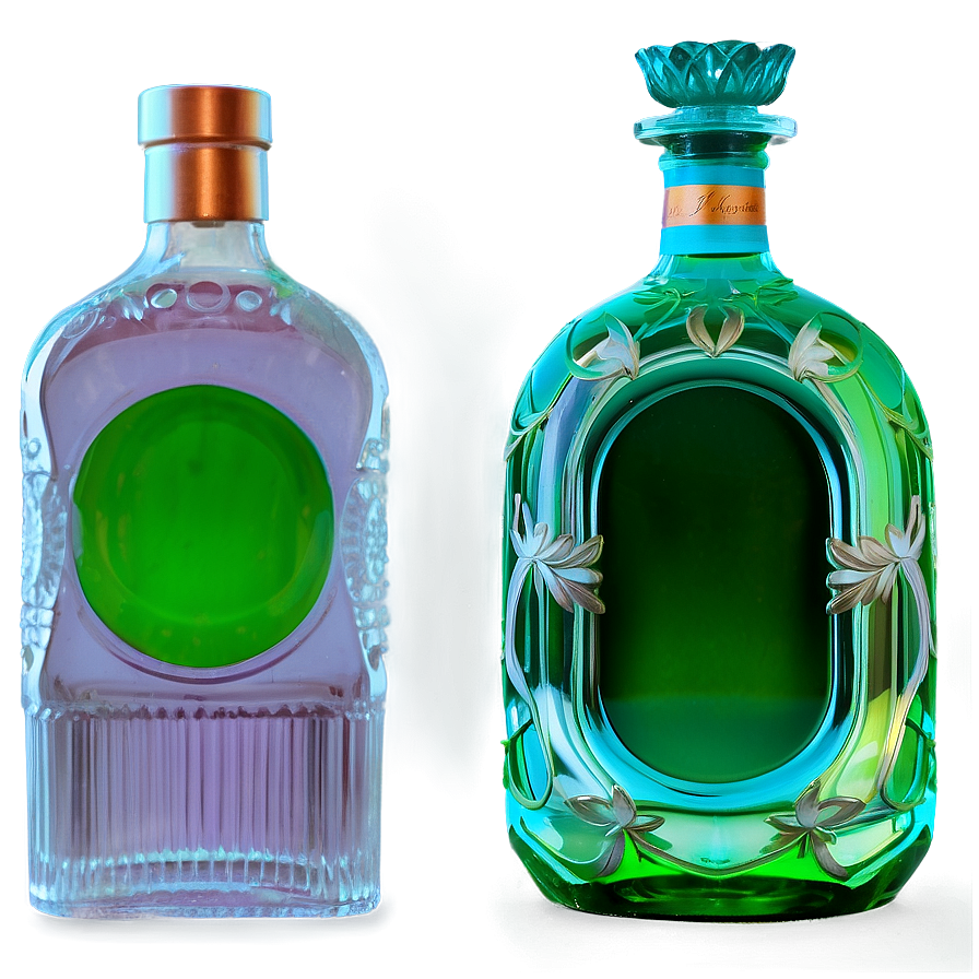 Clear Liquor Bottles Png Aeu14