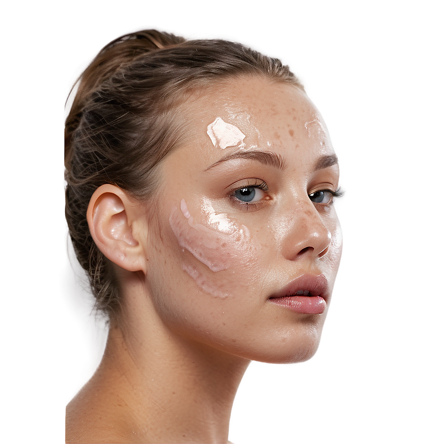 Clear Skin Closeup PNG bmc PNG with transparent background