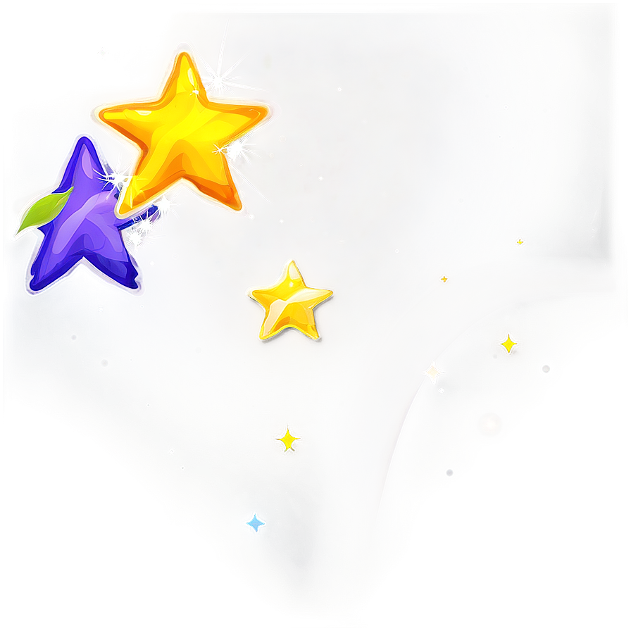 Clear Stars Image PNG snw44 PNG image with a transparent background, free high-resolution download
