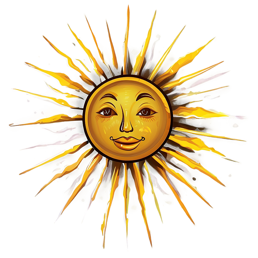 Clear Sun Illustration PNG 05252024 PNG image with a transparent background, free high-resolution download