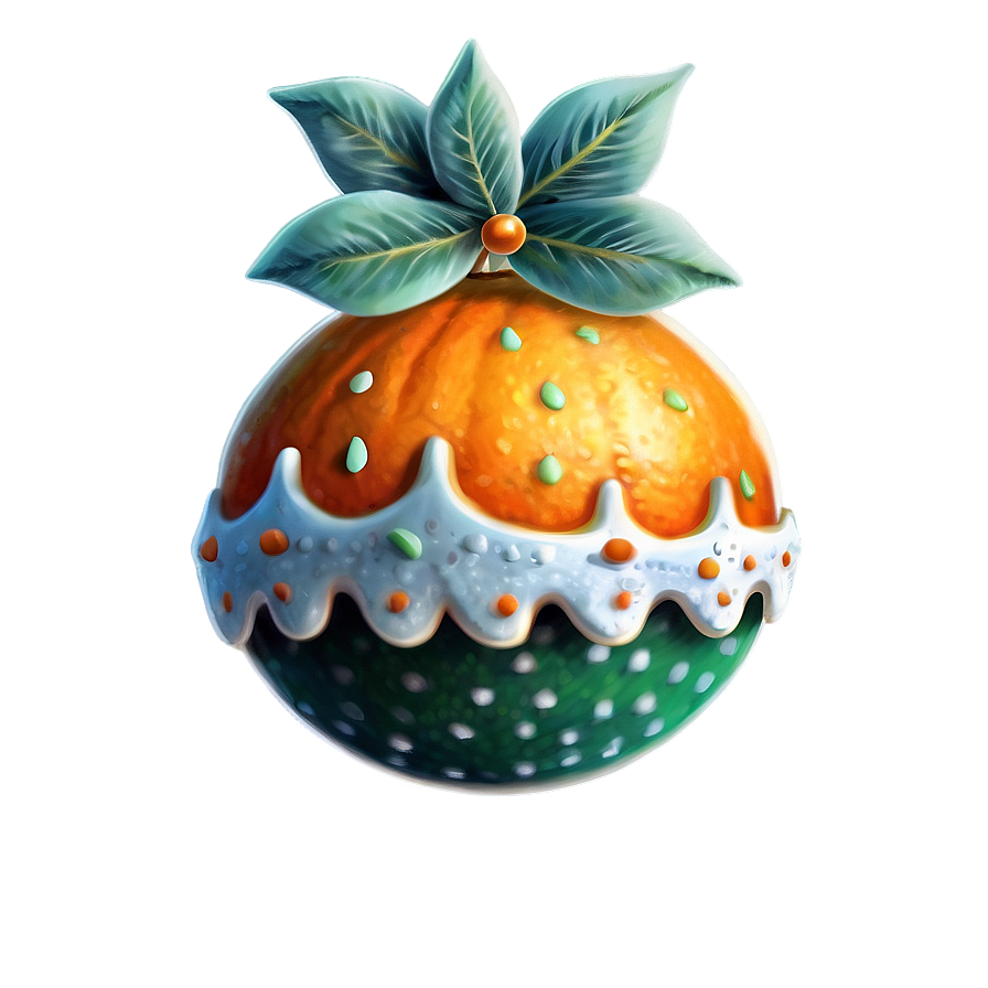 Clementine Festive Decoration Png 06252024