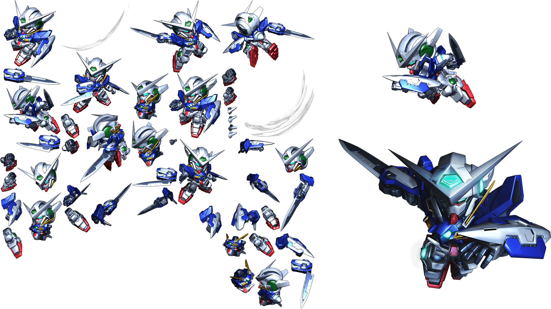 Click For Full Sized Image Gundam Exia - Gundam Exia Gn Sword, HD Png Download PNG with transparent background