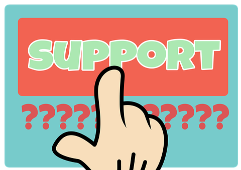 Clicking For Support_ Vector Graphic PNG with transparent background
