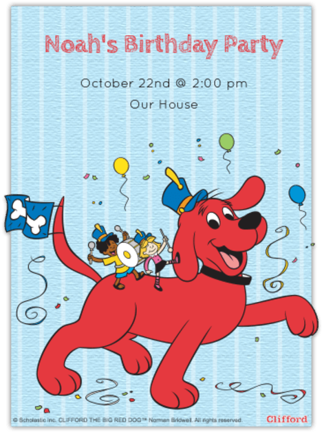 Clifford The Big Red Dog Parade, HD Png Download PNG with transparent background