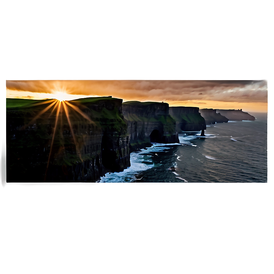 Cliffs Of Moher Sunset Png Bda41