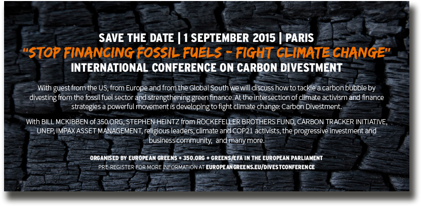 Climate Change Conference Announcement PNG with transparent background