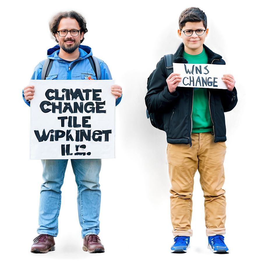 Climate Change Picket Sign Png 60