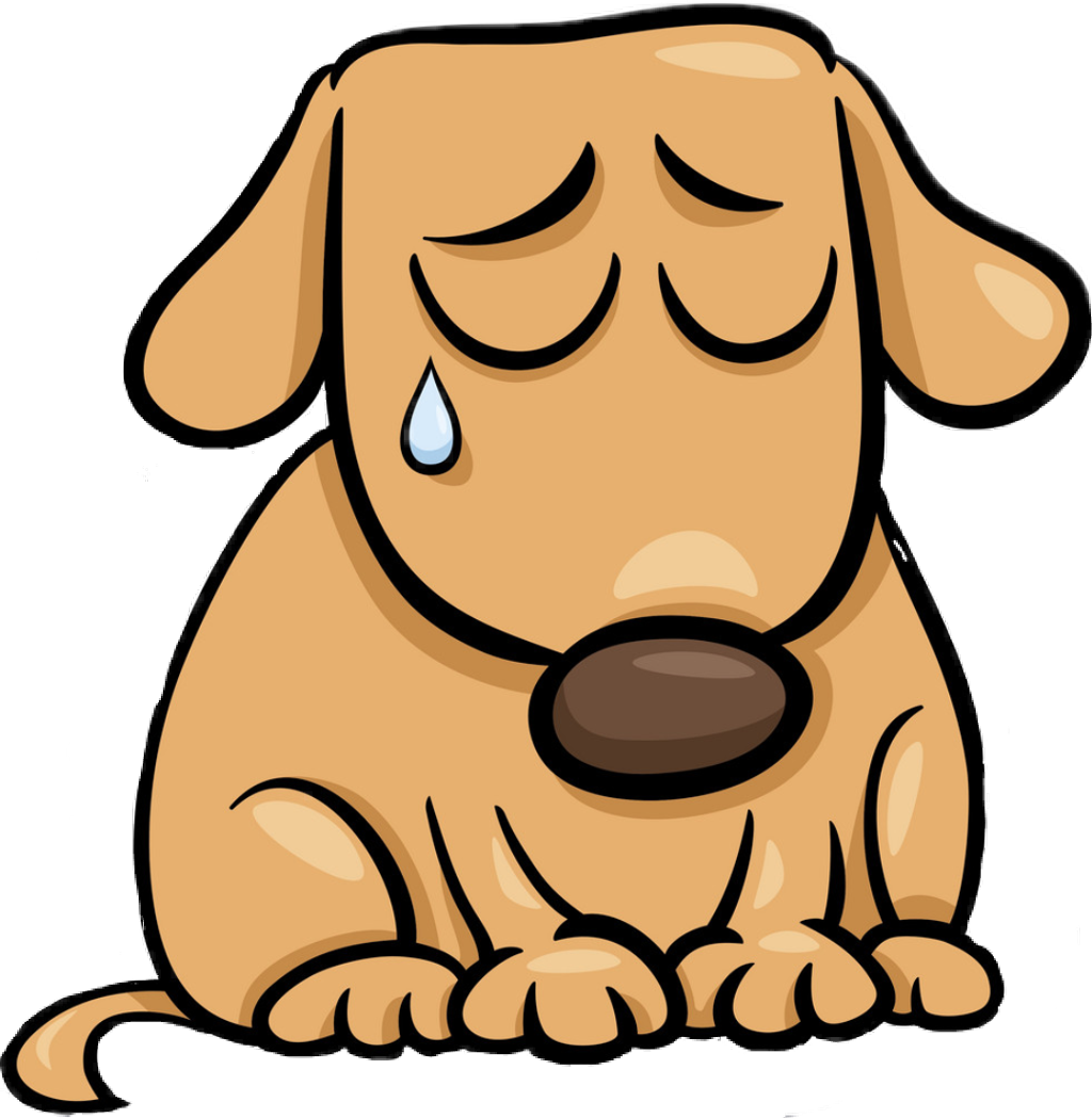 Clip Art Sad Puppy, HD Png Download PNG with transparent background