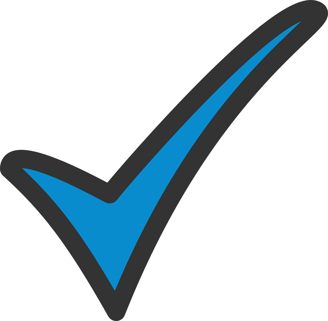 Clipart Blue Tick, HD Png Download PNG image with a transparent background, free high-resolution download