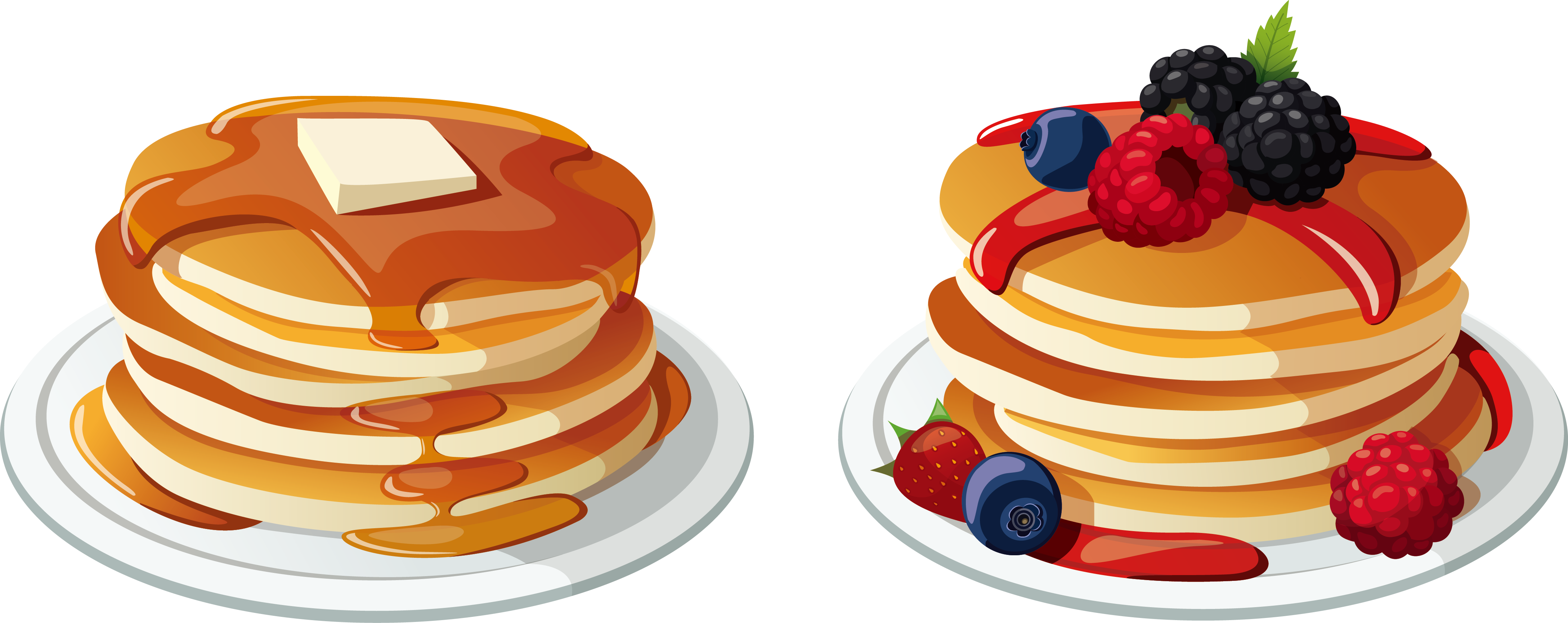 Clipart Food Bacon - Pancake Clipart Png, Transparent Png PNG with transparent background