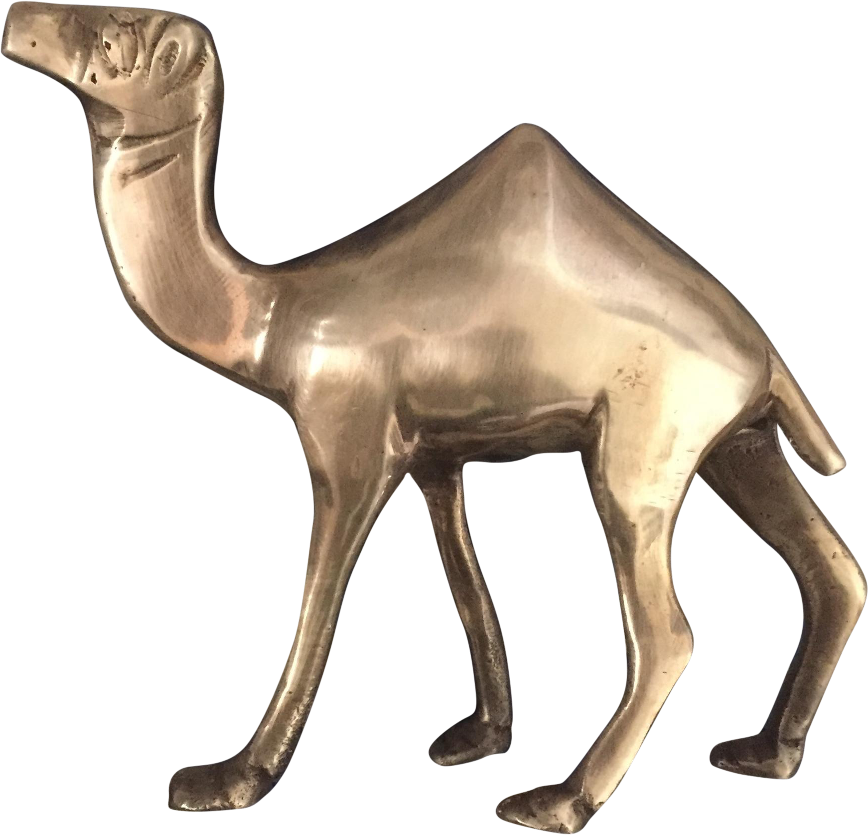 Clipart Free Library Brass Camel Figurine Statue - Arabian Camel, HD Png Download PNG with transparent background