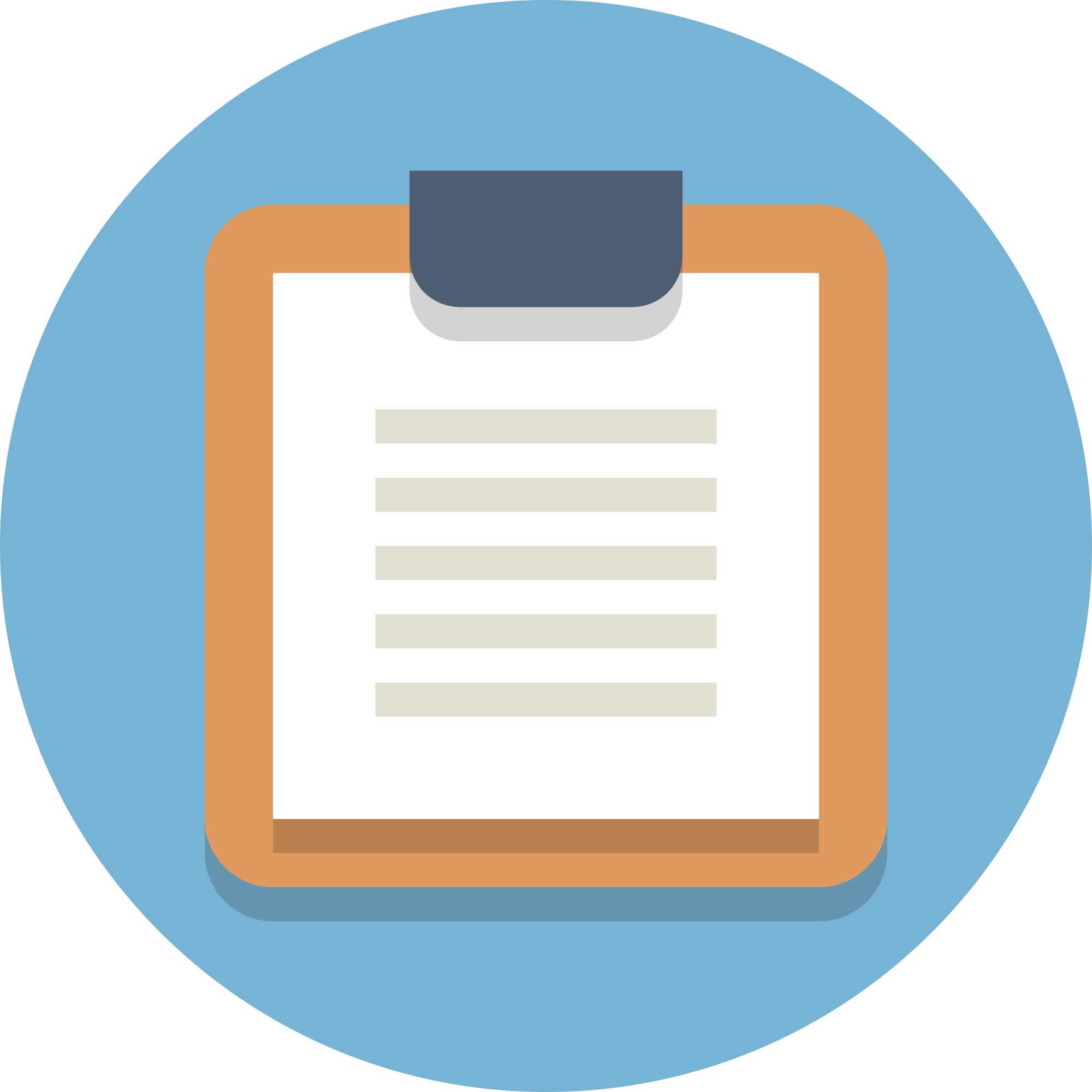 Clipboard Icon Graphic